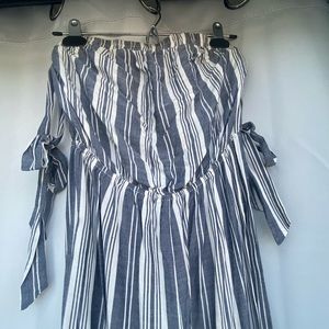 Striped jumpsuit